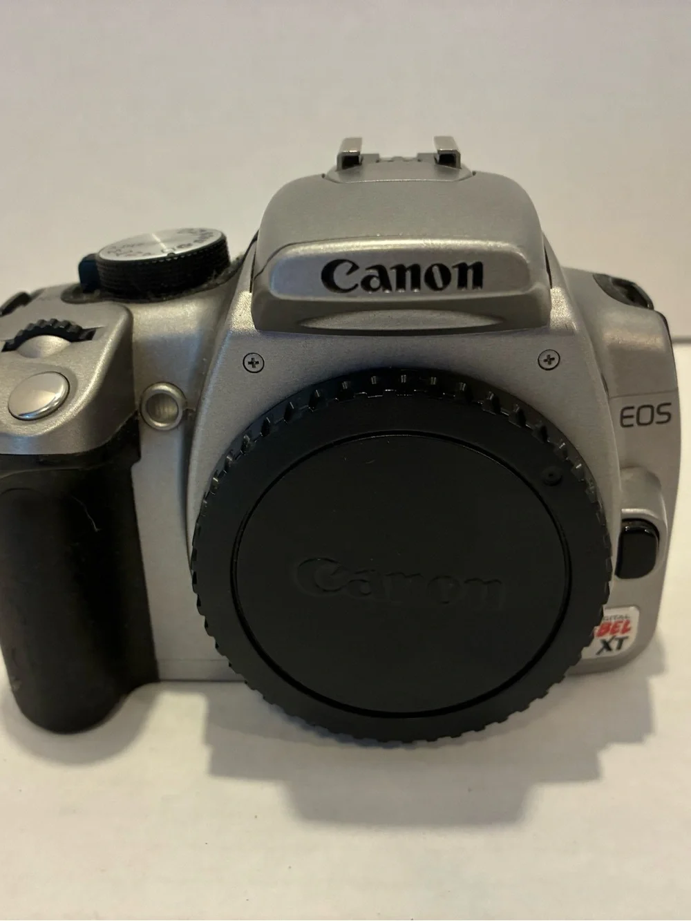 Canon Digital SLR Camera Body in Silver and Black